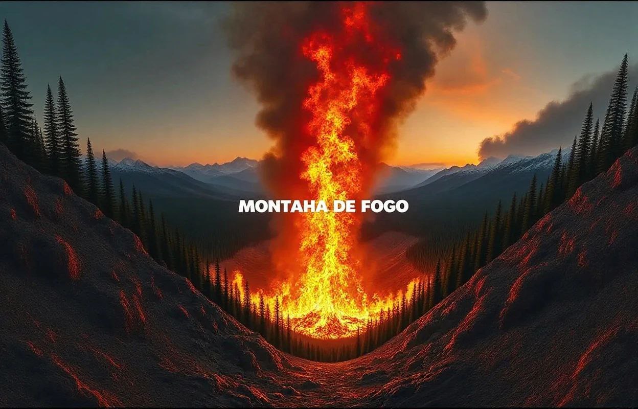 montanha de fogo